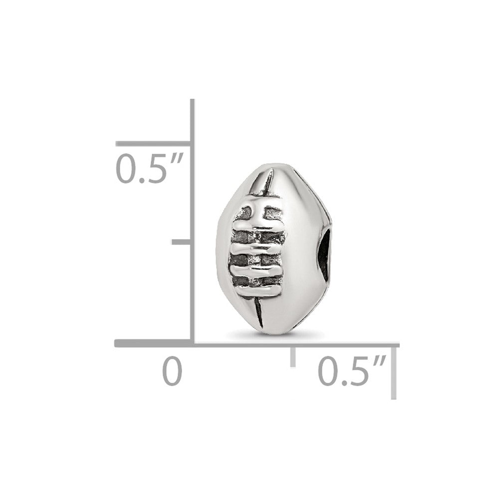 Sterlingsilber Reflections Kinder Football Perle