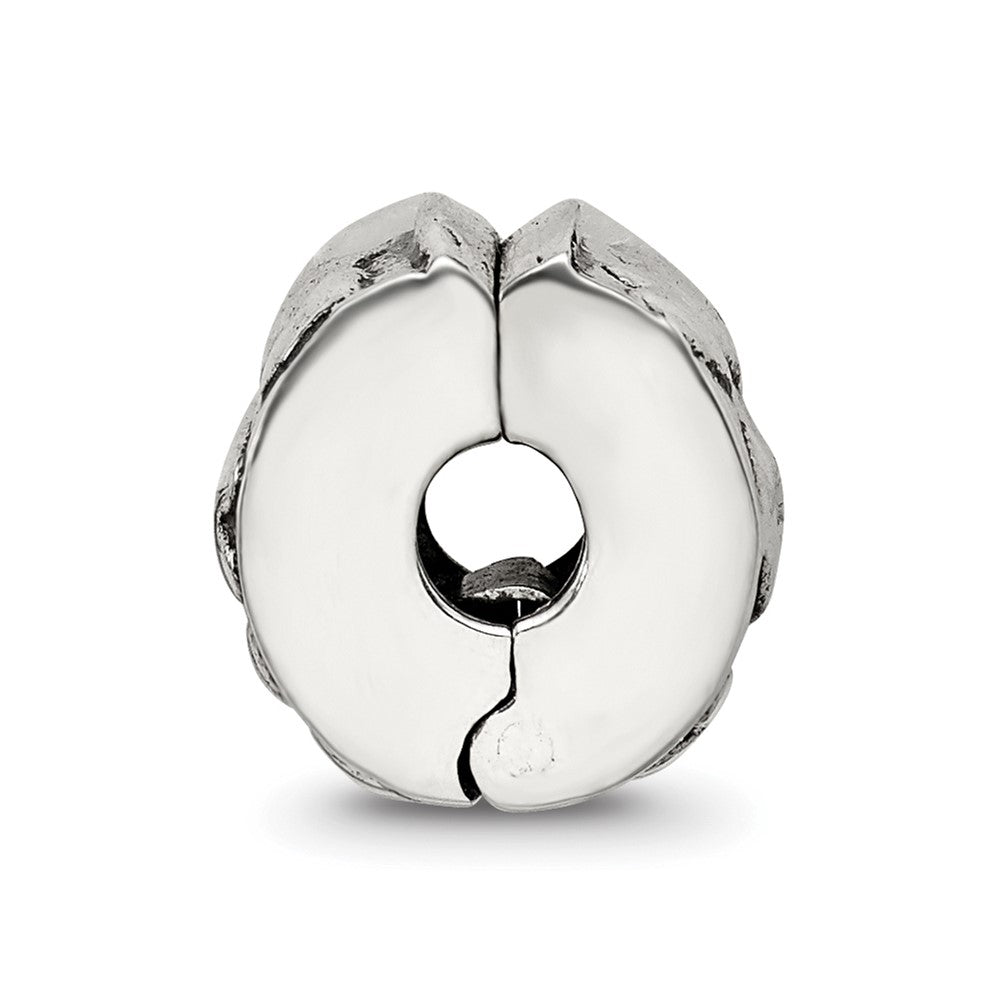 Sterlingsilber Reflections Klappbar Herzen Klammer Perle
