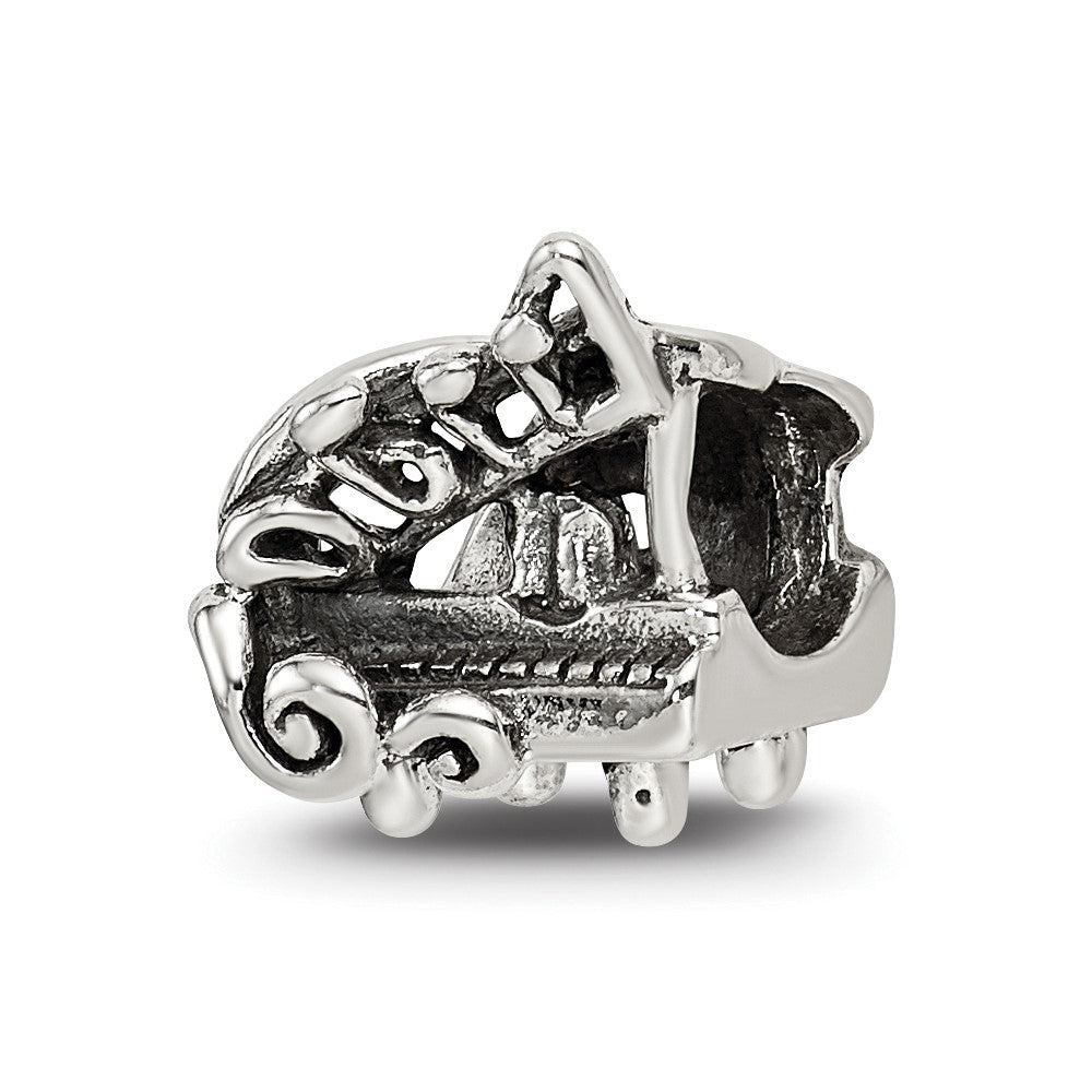 Sterlingsilber Reflections Baby Grand Klavier Perle