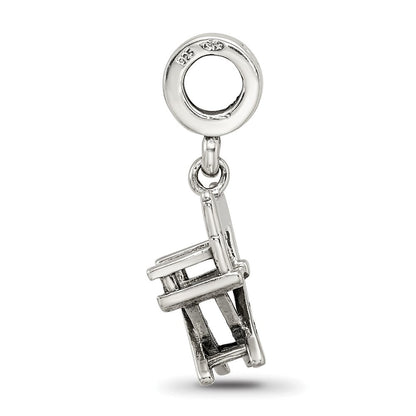 Sterlingsilber Reflections Directors Chair Hängend Perle