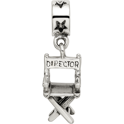 Sterlingsilber Reflections Directors Chair Hängend Perle