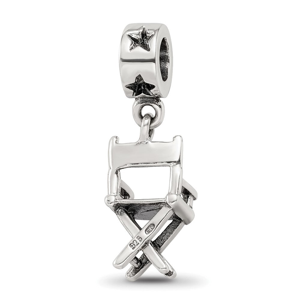 Sterlingsilber Reflections Directors Chair Hängend Perle