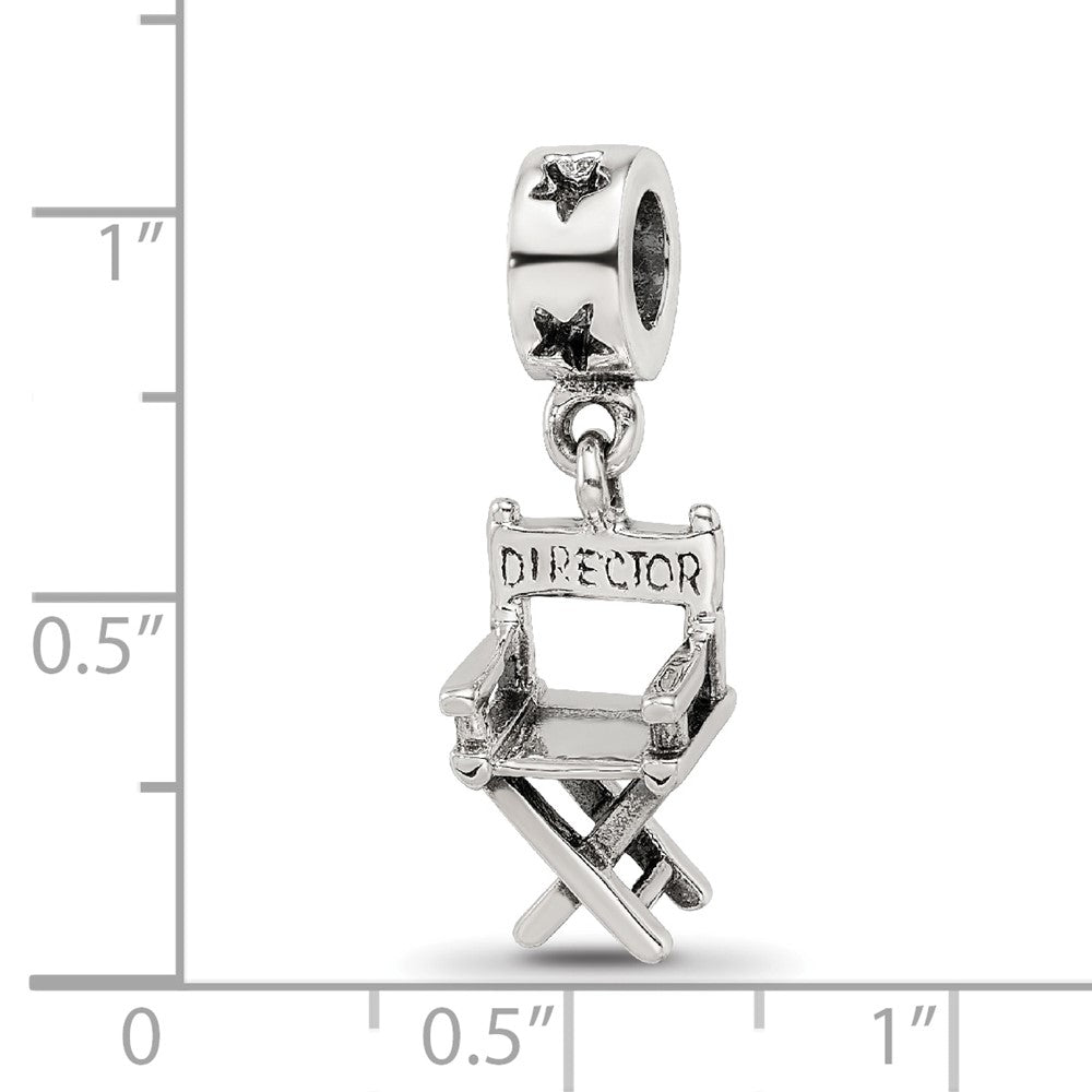Sterlingsilber Reflections Directors Chair Hängend Perle
