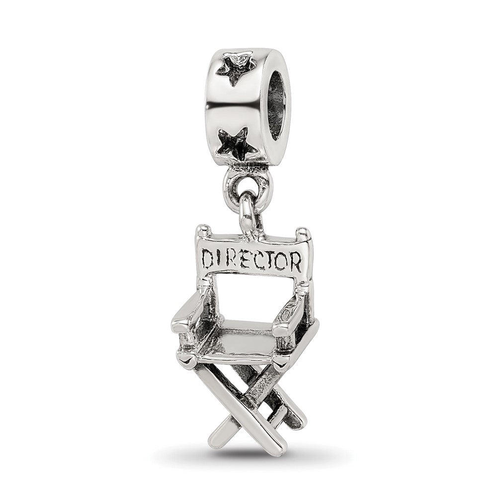 Sterlingsilber Reflections Directors Chair Hängend Perle