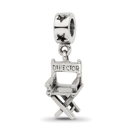 Sterlingsilber Reflections Directors Chair Hängend Perle