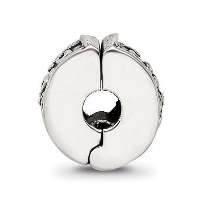 Sterlingsilber Reflections Klappbar Blumen Klammer Perle