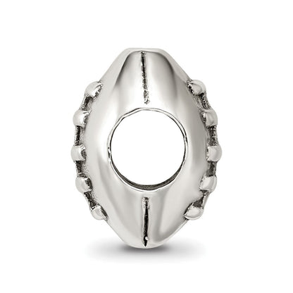 Sterlingsilber Reflections Football Perle