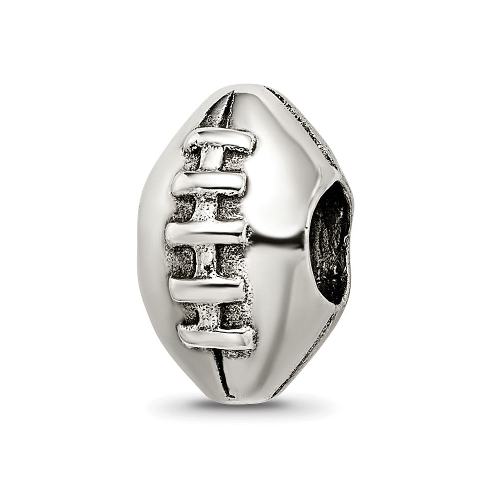 Sterlingsilber Reflections Football Perle