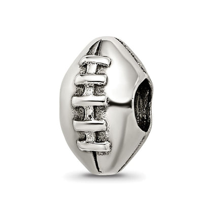 Sterlingsilber Reflections Football Perle