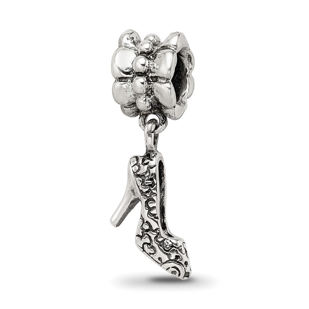 Sterlingsilber Reflections Hoch Heel Schuh Hängend Perle