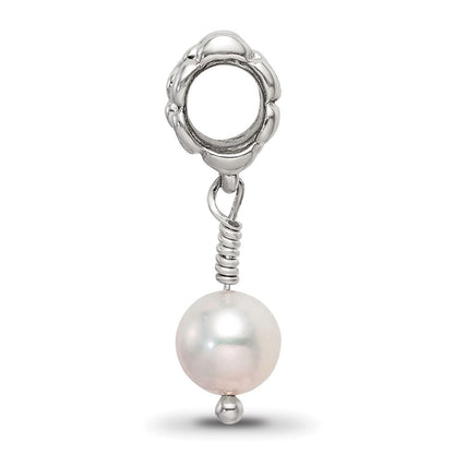 Sterlingsilber Reflections Rosa Fw Zuchtperle Hängend Perle