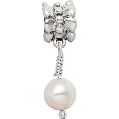 Sterlingsilber Reflections Rosa Fw Zuchtperle Hängend Perle