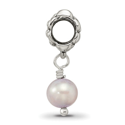 Sterlingsilber Reflections Lavender Fw. Zuchtperle Hängend Perle