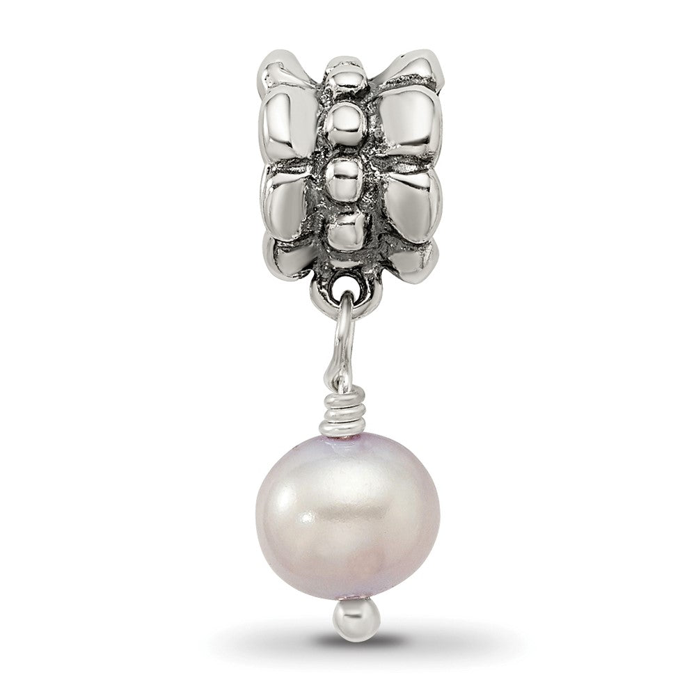 Sterlingsilber Reflections Lavender Fw. Zuchtperle Hängend Perle