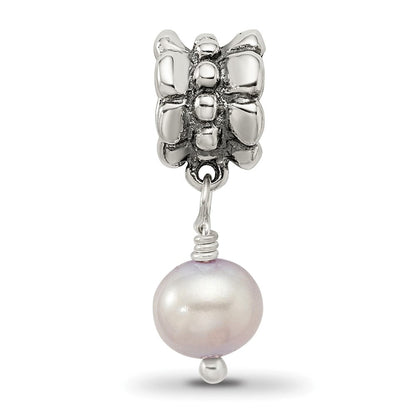 Sterlingsilber Reflections Lavender Fw. Zuchtperle Hängend Perle