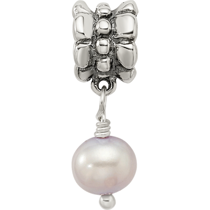 Sterlingsilber Reflections Lavender Fw. Zuchtperle Hängend Perle