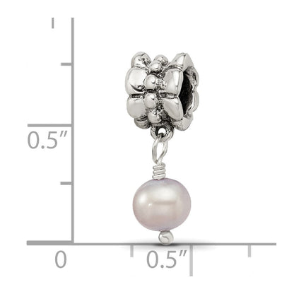 Sterlingsilber Reflections Lavender Fw. Zuchtperle Hängend Perle
