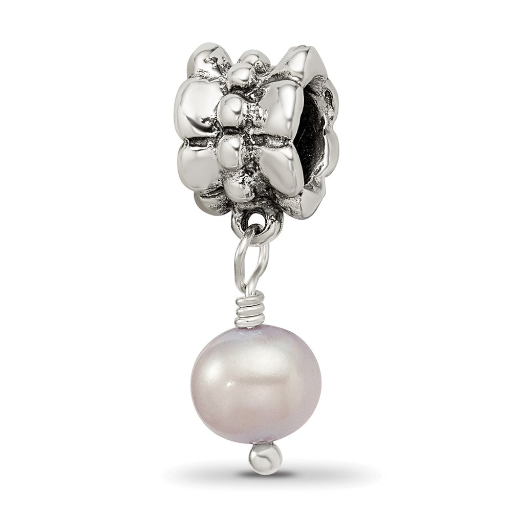 Sterlingsilber Reflections Lavender Fw. Zuchtperle Hängend Perle