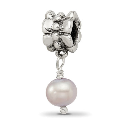 Sterlingsilber Reflections Lavender Fw. Zuchtperle Hängend Perle