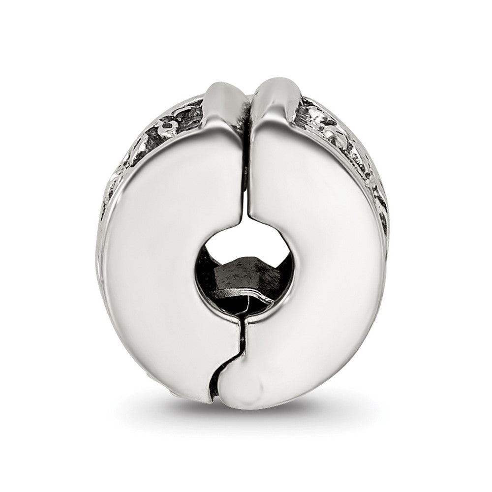 Sterlingsilber Reflections Klappbar Blumen Klammer Perle