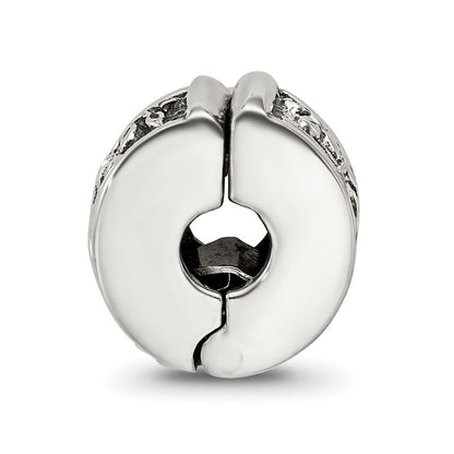 Sterlingsilber Reflections Klappbar Blumen Klammer Perle