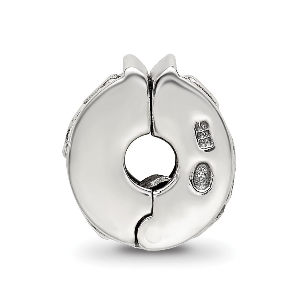 Sterlingsilber Reflections Klappbar Herzen Klammer Perle