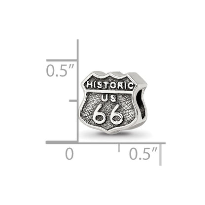 Sterlingsilber Reflections Route 66 Perle