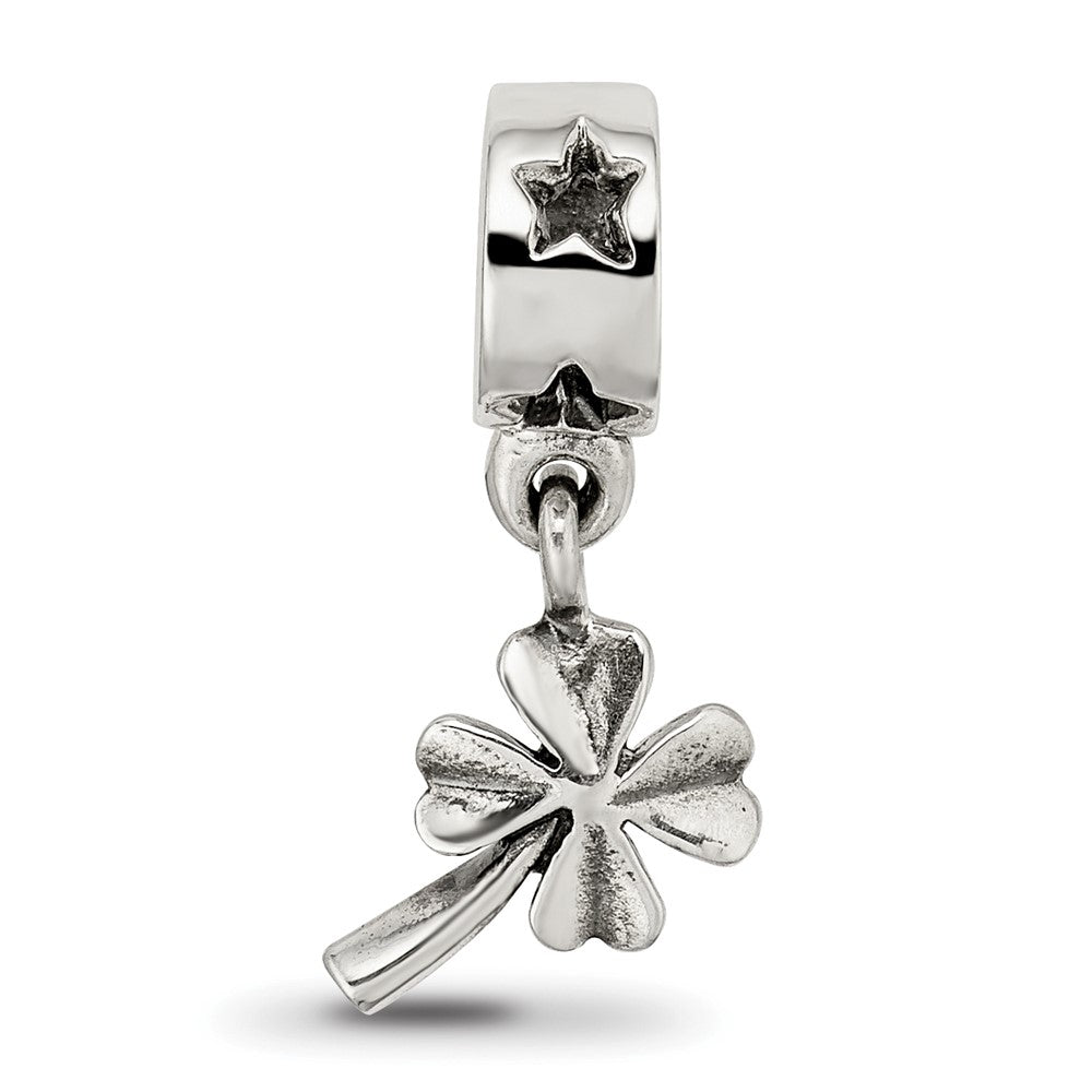 Sterlingsilber Reflections 4-leaf Klee Hängend Perle