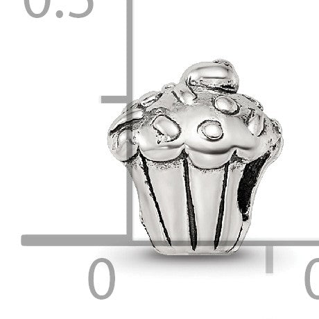 Sterlingsilber Reflections Kinder Cupcake Perle
