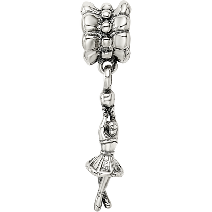 Sterlingsilber Reflections Ballerina Hängend Perle