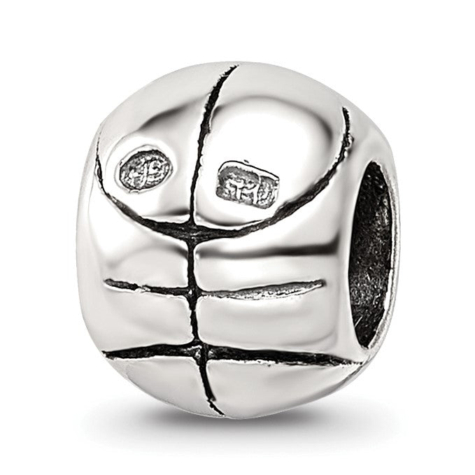 Sterlingsilber Reflections Basketball Perle