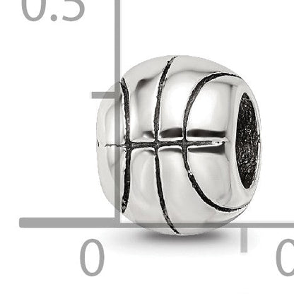 Sterlingsilber Reflections Basketball Perle
