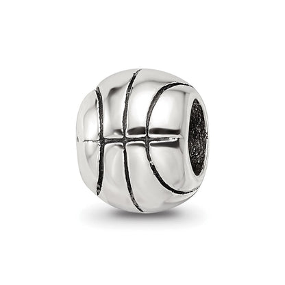 Sterlingsilber Reflections Basketball Perle