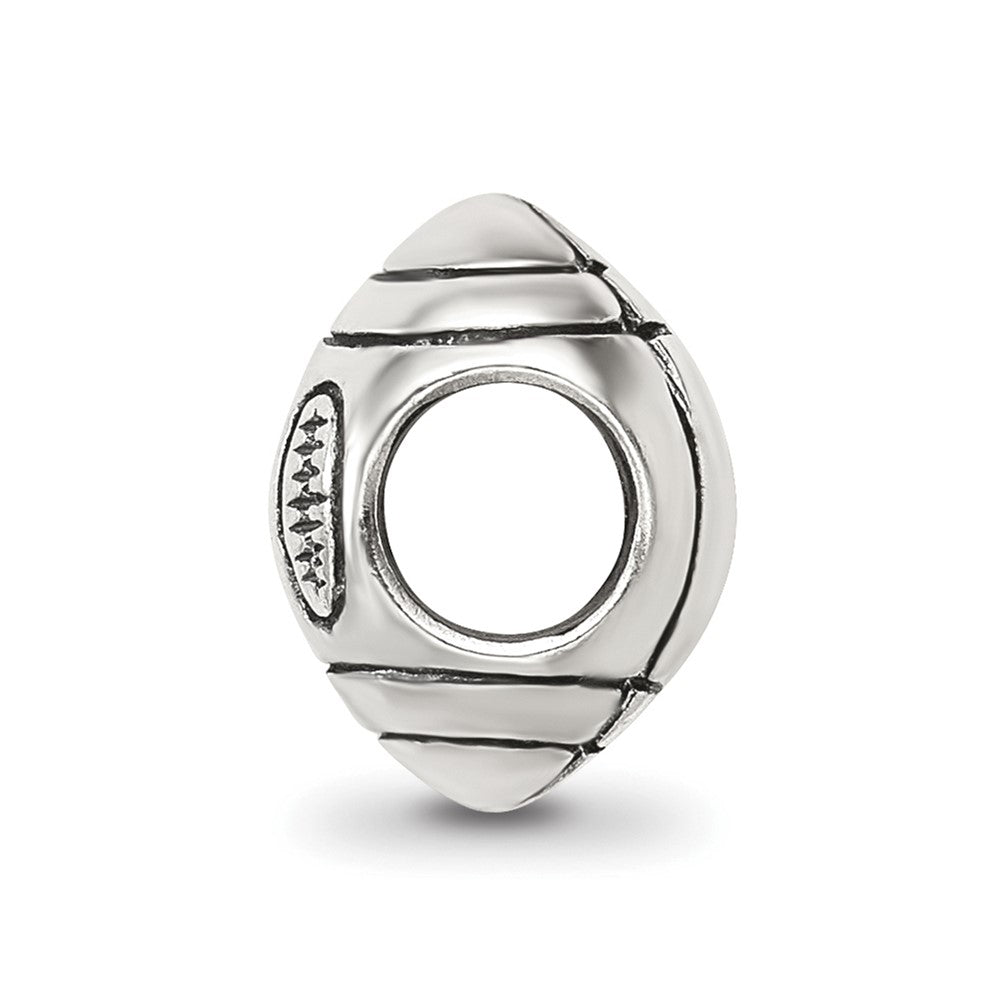 Sterlingsilber Reflections Football Perle