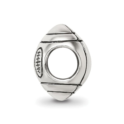 Sterlingsilber Reflections Football Perle