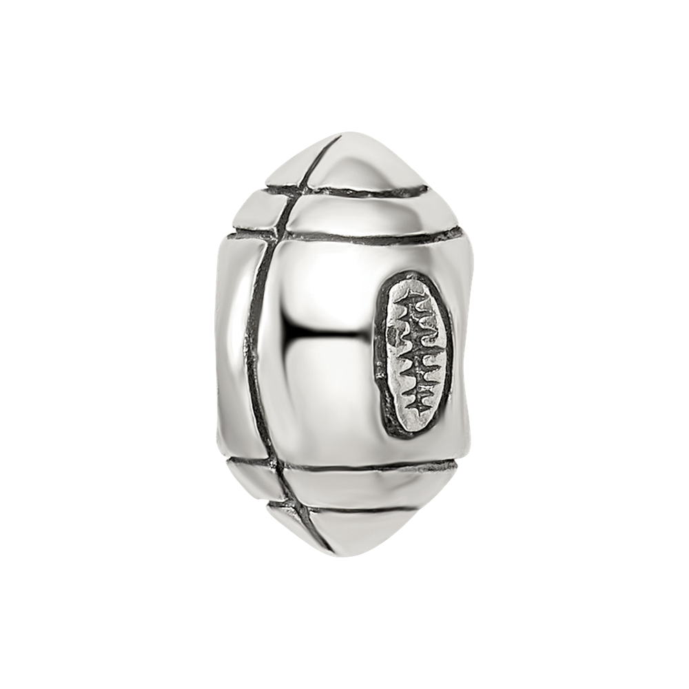 Sterlingsilber Reflections Football Perle