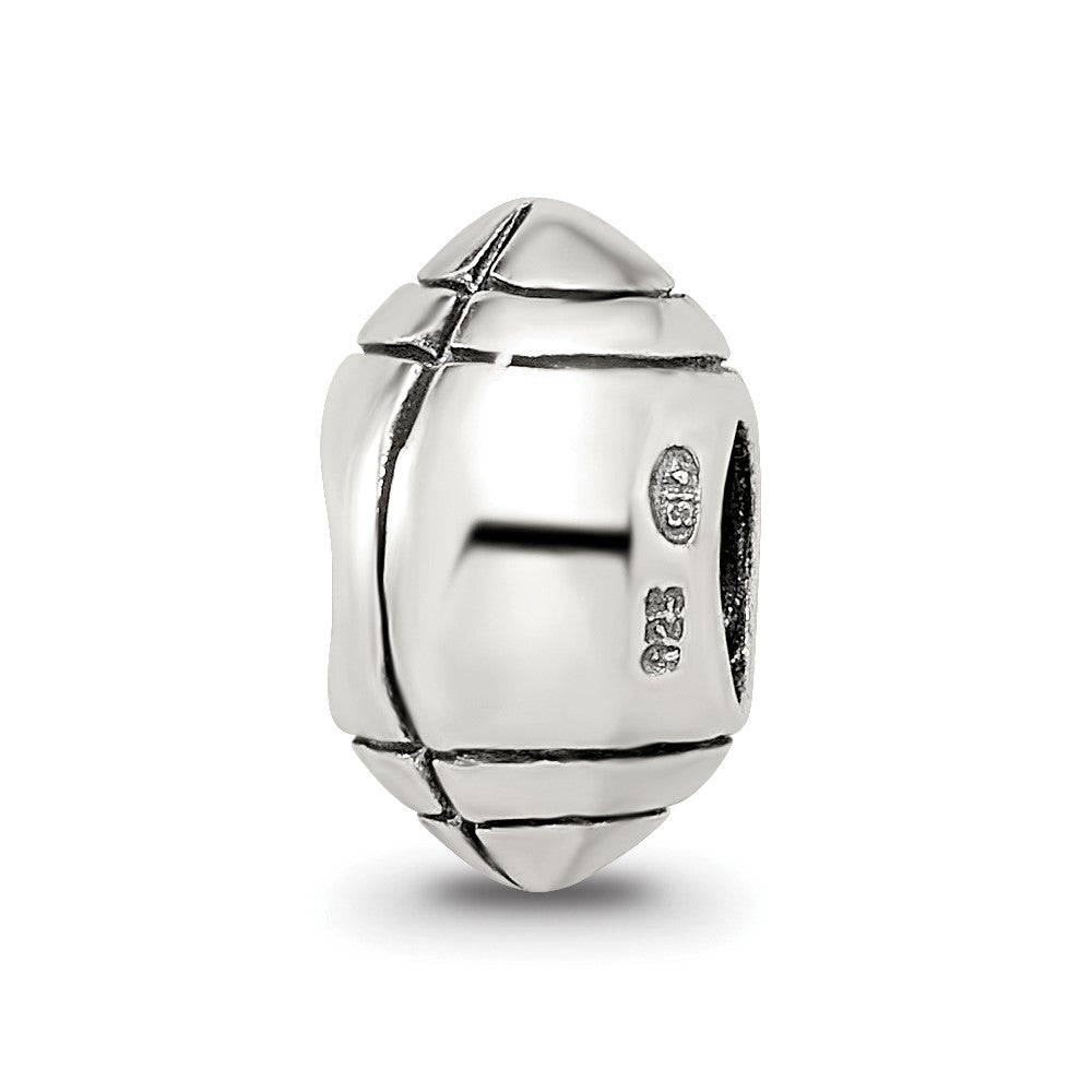 Sterlingsilber Reflections Football Perle