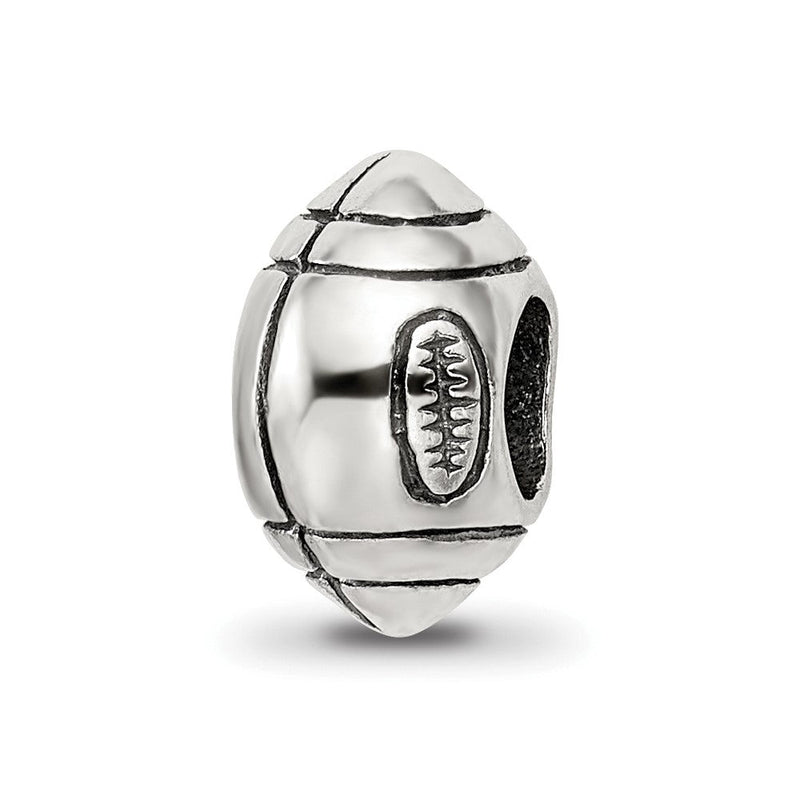 Sterlingsilber Reflections Football Perle