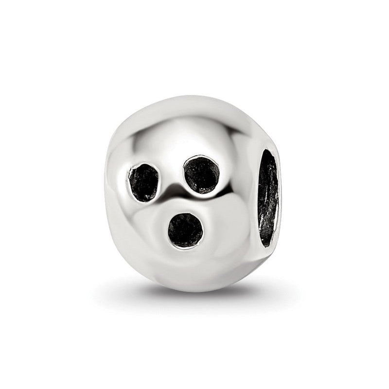 Sterlingsilber Reflections Bowling Kugel Perle