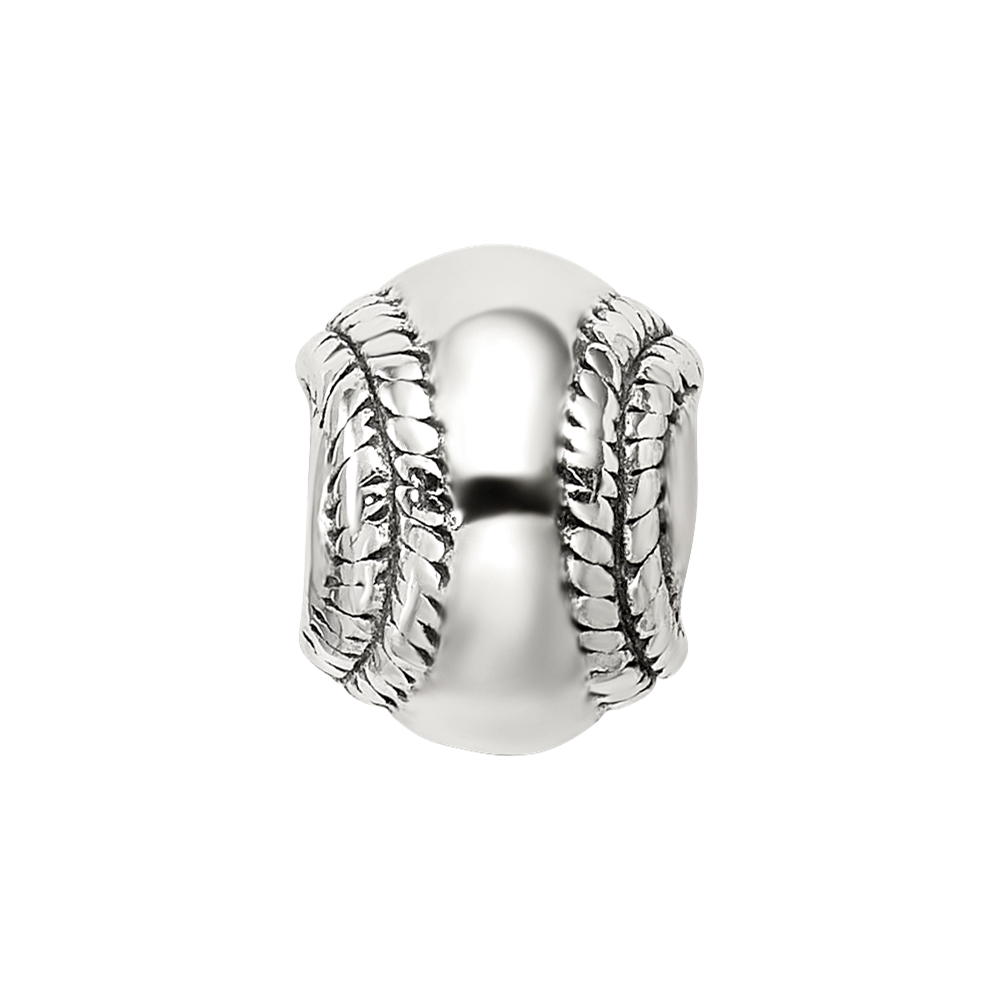 Sterlingsilber Reflections Baseball Perle