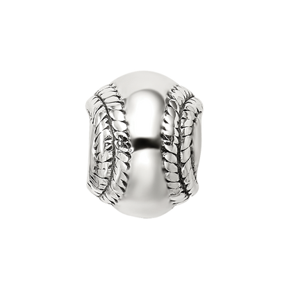 Sterlingsilber Reflections Baseball Perle