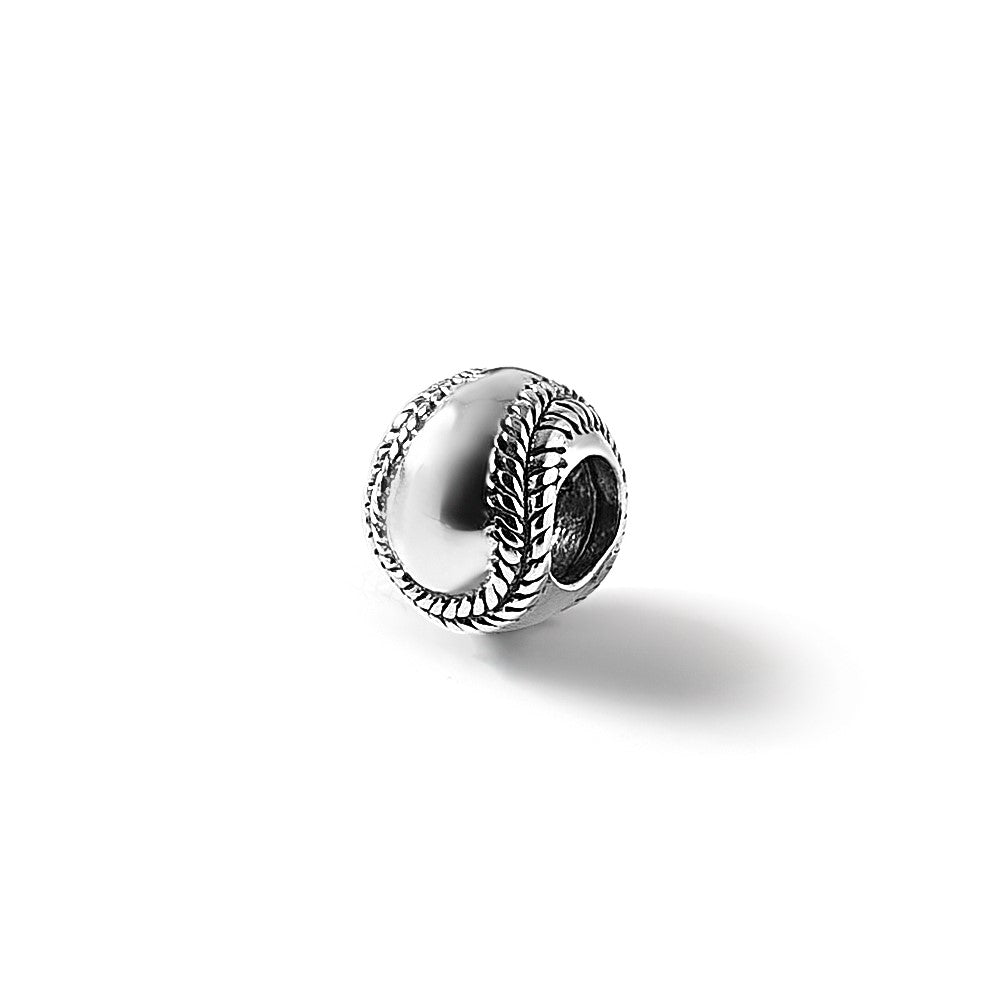 Sterlingsilber Reflections Baseball Perle