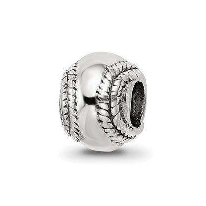 Sterlingsilber Reflections Baseball Perle