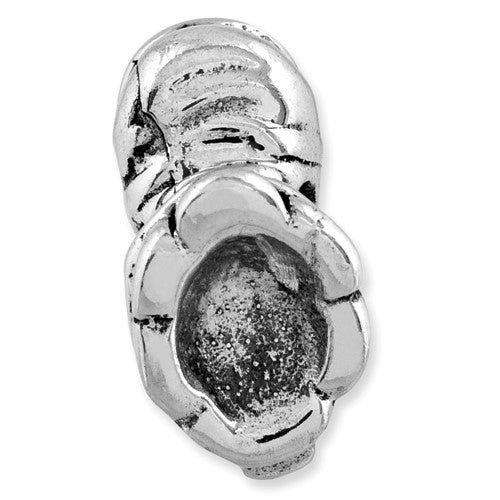 Sterlingsilber Reflections Kinder Schuh Perle