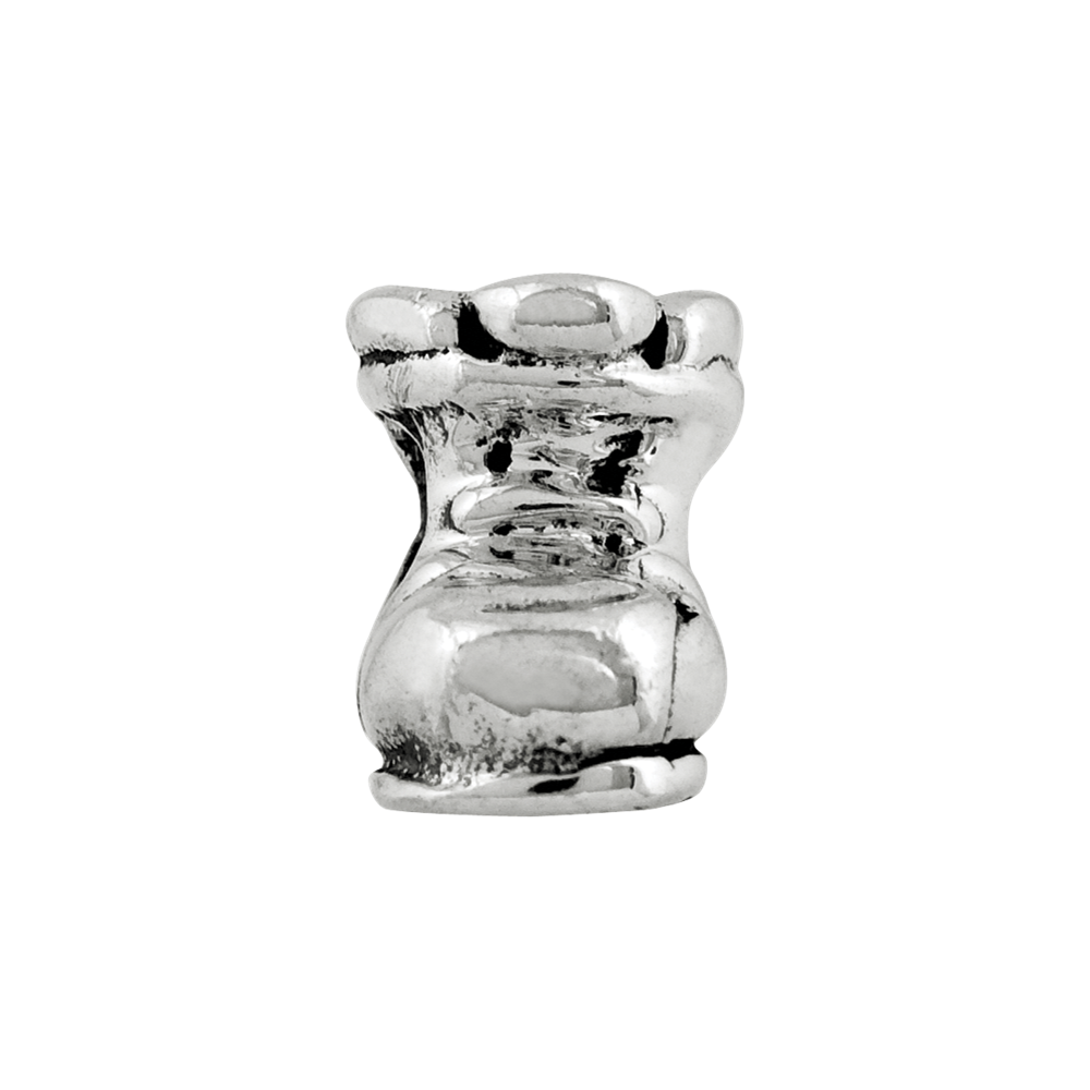 Sterlingsilber Reflections Kinder Schuh Perle