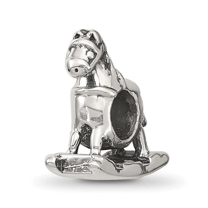 Sterlingsilber Reflections Rocking Pferd Perle