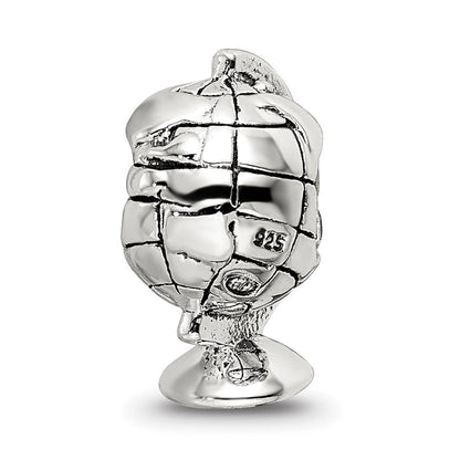Sterlingsilber Reflections Globe Perle