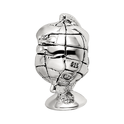 Sterlingsilber Reflections Globe Perle