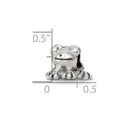 Sterlingsilber Reflections Frosch Perle