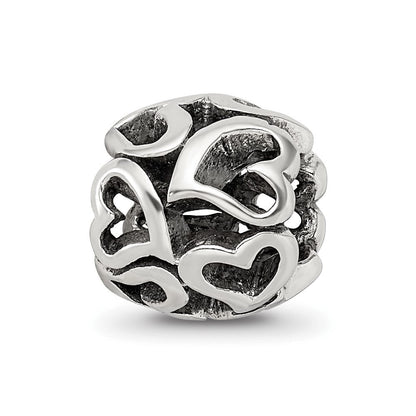 Sterlingsilber Reflections Herz Perle